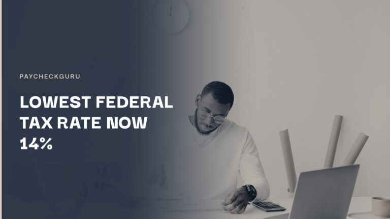 Person working at a desk with a laptop, papers and a lamp, reviewing the 2026 federal tax brackets and CRA indexation update