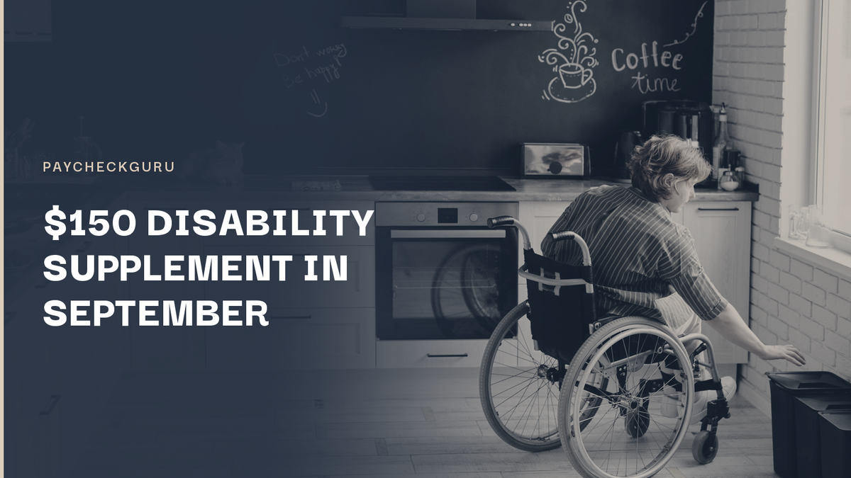 Woman using a wheelchair in her kitchen at home, illustrating the $150 Canada Disability Benefit supplement starting in September 2026