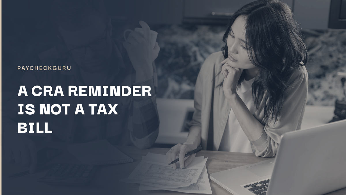 A couple at a kitchen table reviewing a tax form with a calculator and laptop, working out whether they owe a CRA instalment by September 15
