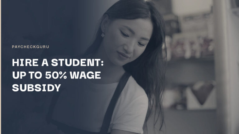 A young woman working in a small shop, illustrating the Canada Summer Jobs wage subsidy for small employers hiring students.